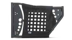 Jeep Wrangler Trail Doors - Rear - Body Armor 4x4 - GEN 3 Body Armor - Black - `18-`21